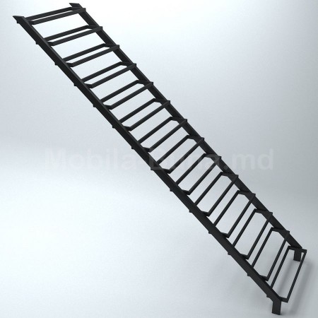 Внутренняя железная лестница на 2-й этаж А-27